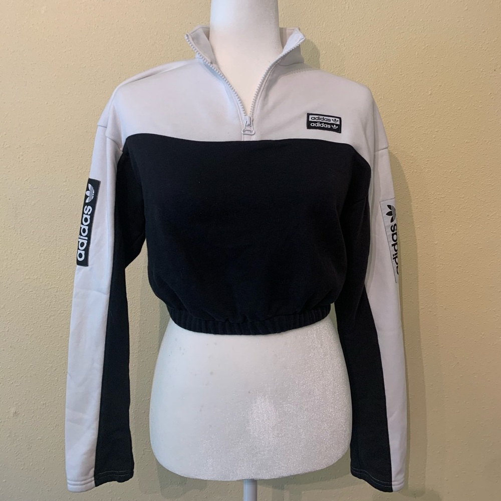 adidas Originals Women Cropped Hoodie